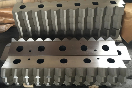 Plastic Crusher Blade With D2 Material For Plastic Recycling Crusher Machine