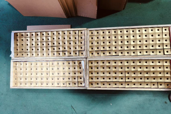 Single Shaft Shredder Blades Material D2 Used For the Waste Plastic Recycling