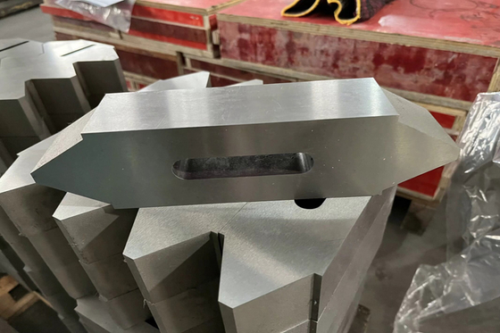 D2 Materiral Tyre Recycling Shredder Blades For Double Shaft Shredder Machine