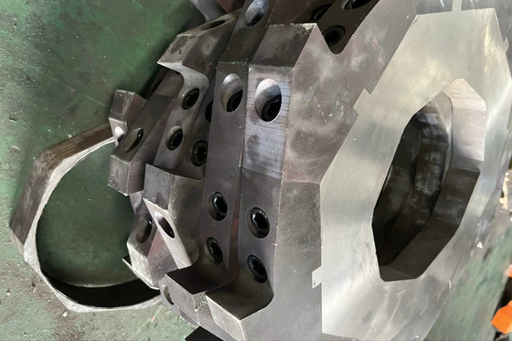 Super Quality Double Shaft Shredder Blade Used For Metal Recycling