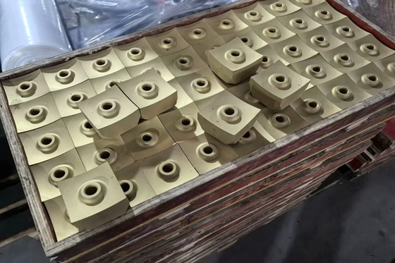 Single Shaft Shredder Blades Material D2 Used For the Waste Plastic Recycling