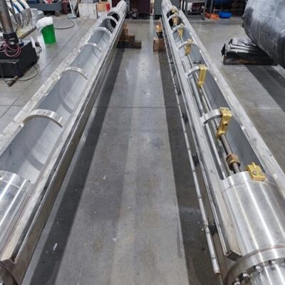 Paper Machine Suction Box for Suction Roll with 12500mm Maximum Face Length 2000m/min Speed and CNC Machining