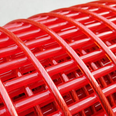 5mm Slot Width Tufflex Screen High Tension Dewatering Screen For Aggregate Industry