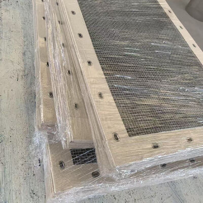 HUATAO 316L Stainless Steel Grommet Screen with 0.0014-0.0090 Inch Wire Diameter and 46%-76.4% Open Area for High Wear Resistance