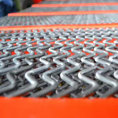 Crusher self cleaning screen mesh with Wrap Edge ‌Vibrating Screen Mesh‌ in Quarrying and Aggregate Processing