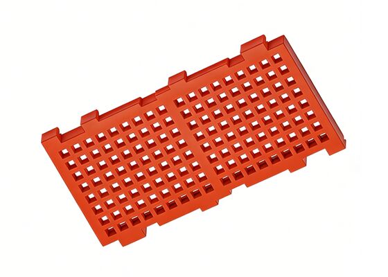 Trell-ex TS Transversal Modular Rubber Screen Panel for Stratification in Aggregate Plants Technical