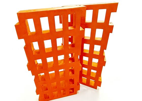 High-Performance Mest-o Trell-ex LS Dual-Hardness Polyurethane Screen Panel for Mineral Processing Technical