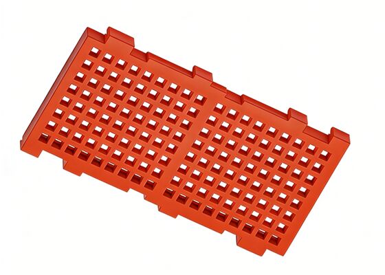 Anti-Blinding Trell-ex PS 305x305mm Polyurethane Screen with Steel Inserts for Gold Mining Technical