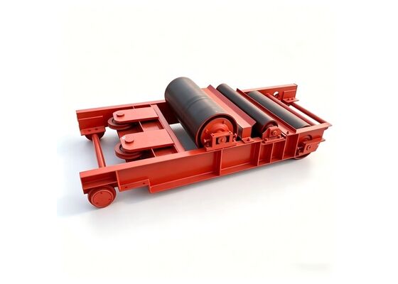 Anti-Adhesion Rubber Disc Idler for Wet Ore Conveying Line