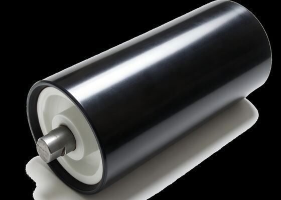 Conveyor Belt Trough Roller Set Steel Frame Bulk Material Handling Conveyor Use