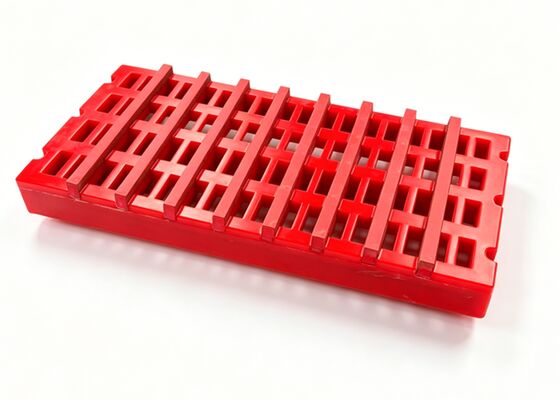 Polyurethane Sieve for Industrial Dewatering and Sizing in Tunnelling Projects