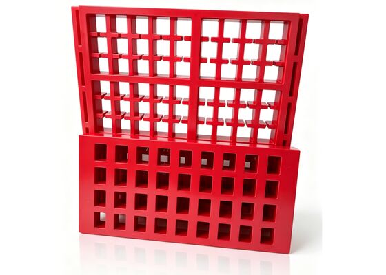 Modular Polyurethane Screen with Interlocking Fastening for Rapid Change Deck Systems