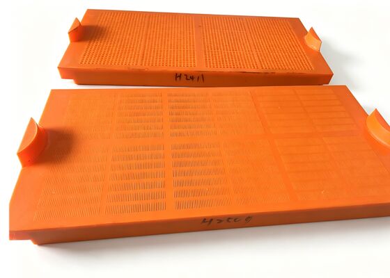 Customized 305x610mm Polyurethane Modular Screen Panel for Heavy Duty Vibrating Decks