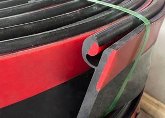 Conveyor Belt Urethane Skirting Board Black Color High Tensile Bulk Handling Use