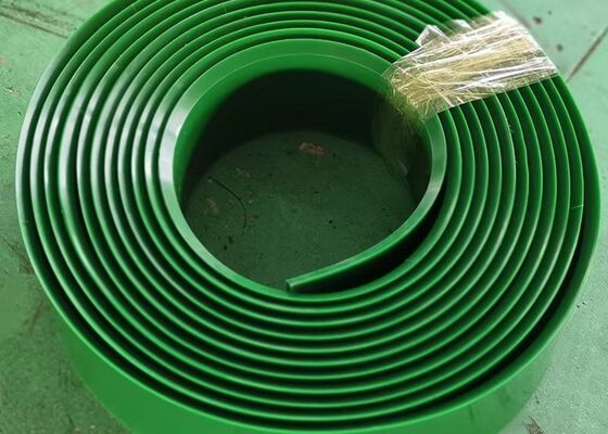 PU Conveyor Belt Skirting Roll High Elasticity Wear Resistant Quarry Conveyor System
