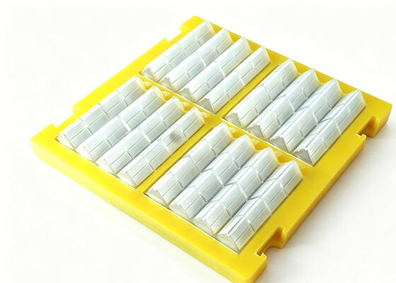 Noise Reducing Polyurethane Modular Screen Panels for Sustainable Urban Construction Waste Recycling