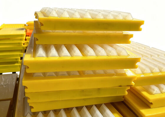 ISO9001 Certified Self-Cleaning Modular Polyurethane Screen Panels for Fine Aggregate Sizing