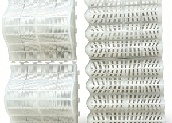 Peak-Design Triangle Polyurethane Dewatering Screen Panel with High Drainage for Iron Ore Classification