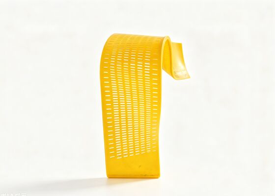 Tapered Hole Polyurethane Screen Mats for Self-Cleaning Aggregate Washing