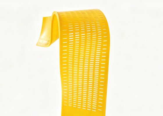 Reinforced Edge Polyurethane Tensioned Mats for Heavy Duty Quarrying