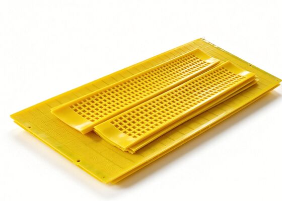 Abrasion Resistant TPU Screen Mats for Glass Cullet and Abrasive Slag