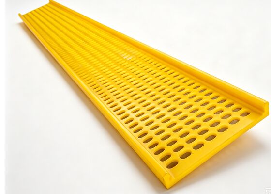 Tapered Hole Polyurethane Screen Mats for Self-Cleaning Aggregate Washing