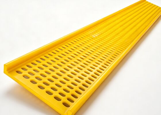 Anti-Blinding Soft Rubber Flip Flow Screen Modules for Wet Fines
