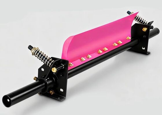 Conveyor Belt Cleaner PU Blade Adjustable Holder Mining Bulk Material Conveyor