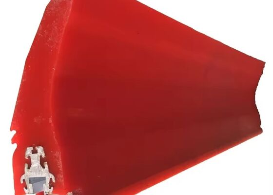 Industrial Conveyor Cleaner PU Blade Corrosion Resistant Cement Conveyor Equipment