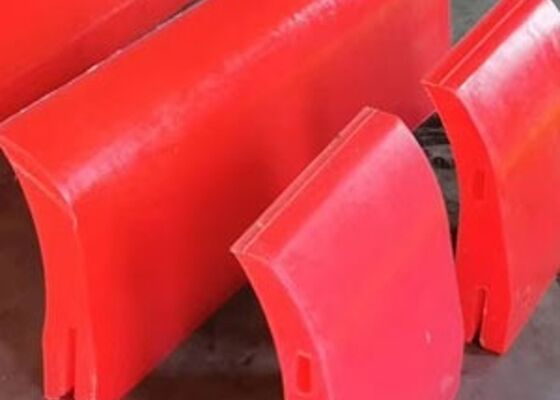 PU Conveyor Belt Cleaner for Coal Handling System High Abrasion Resistance Performance