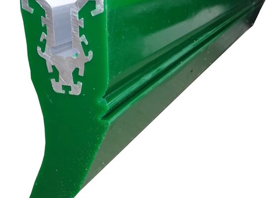 Conveyor Belt Cleaner System Polyurethane Blade Easy Replacement Mining Conveyor Part