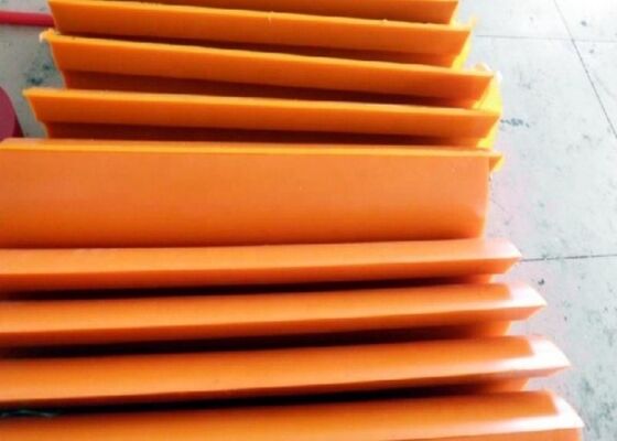 Industrial Conveyor Belt Scraper Polyurethane Blade Long Wear Life Easy Installation