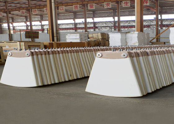 Ceramic Filter Plate Fine Particle Filtration 0.5 Micron Industrial Chemical Application