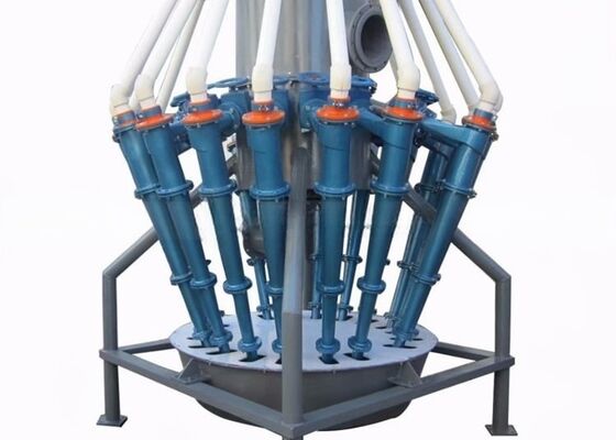 Mining Hydrocyclone Separator Ceramic Rubber Lined Cyclone For Fine Sand Recovery System