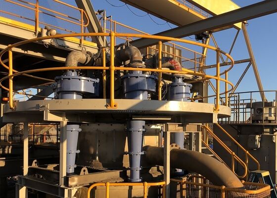 Ceramic Lined Mining Hydrocyclone Separator High Efficiency Slurry Classification Equipment