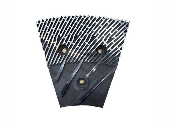 30mm Thickness Refiner Segments with Hardness 63HRC For MDF/HDF Refiner Defibrator