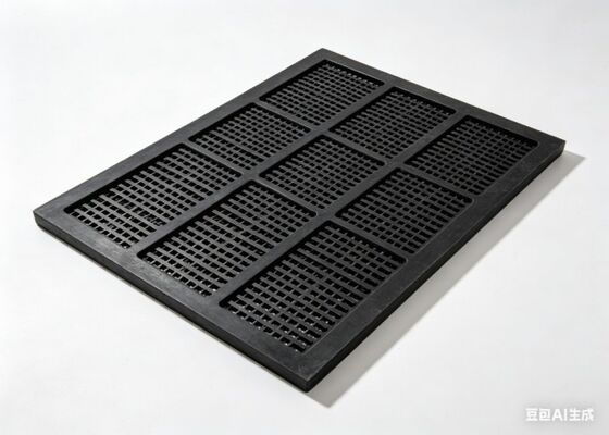 Anti Blinding Rubber Screen Mesh for Wet Material Processing