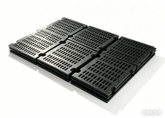 Modular Rubber Screening System for Vibrating Screen Machines