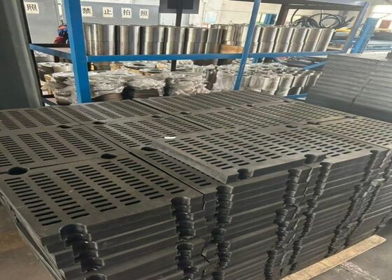 Industrial Rubber Screen Deck for Aggregate Processing Systems