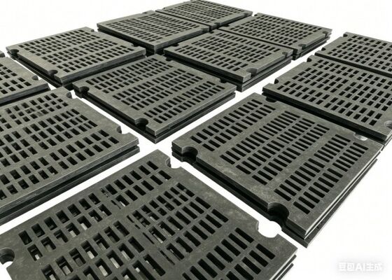 High Open Area Rubber Screen Panel for Mining Operations