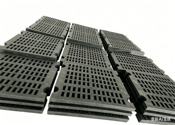 Flexible Rubber Screen Panel for Multi Deck Vibrating Screens
