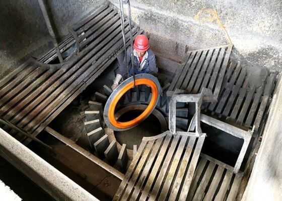 Polyurethane Flotation Impeller and Stator for Gold Recovery