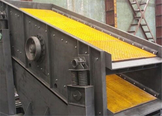 30mm - 60mm Thickness Polyurethane Screen Mesh with Square, Rectangular, Round Aperture and Mosaic, Bolts, Press Bar, Hook Connection for Mining