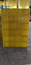 Orange MDI and TDI 0.125mm Aperture PU Dewatering Screen Mesh