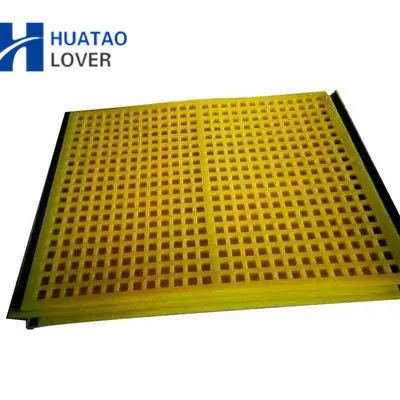 Reinforced Polyurethane Tensioned Screen with Steel Wire Core for Long Life