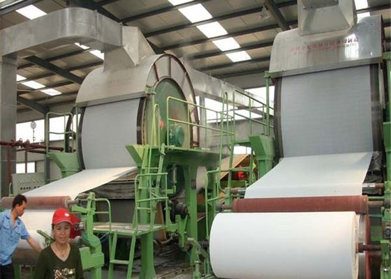 Fully Automatic Toilet Paper Machine 3800mm Type High Speed Paper Napkin Machine