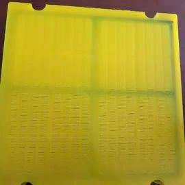 Vibrating Screen Panels Polyurethane Dewatering Screen For Mining Machine