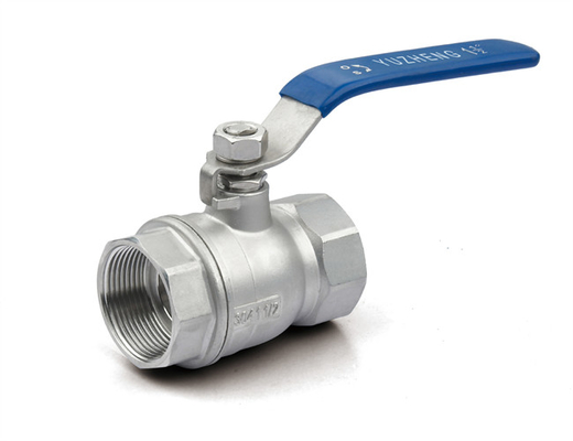 Investment Casting 2pc Ball Valve CF8 / CF8m DIN JIS ANSI Full Port Industrial Flange Floating