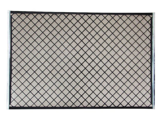 고 주파수 갈고리 스트립 소프트 스크린 복합 셰일 쉐이커 스크린 사용자 정의 차원 및 범위 Mesh 8-250 드릴링