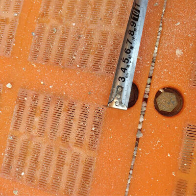 30mm 두께 폴리우레탄  Mesh PU 석탄 세척 공장에 대한